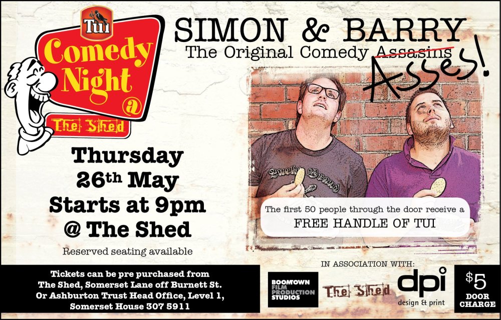 Simon & Barry Comedy Ad